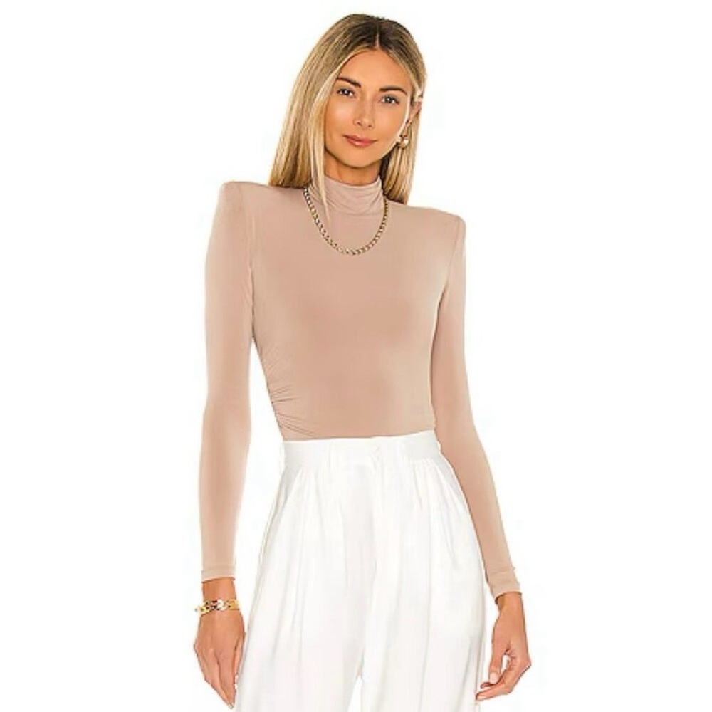 Nookie Anastasia Bodysuit in Latte